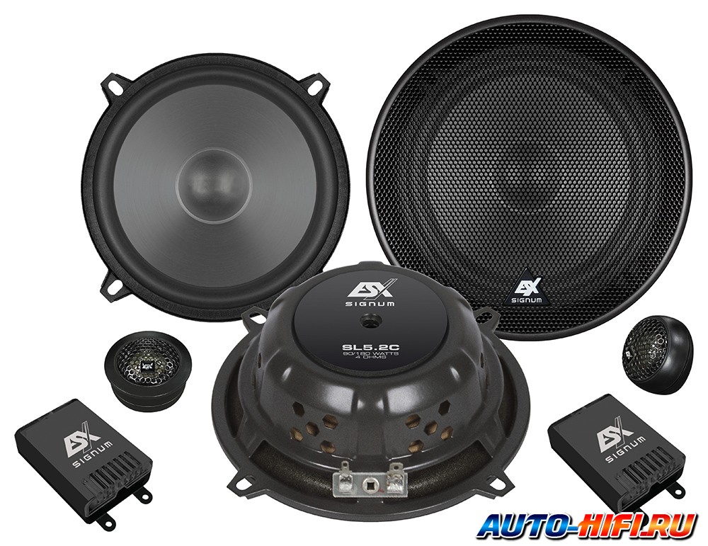 2-компонентная акустика ESX SL5.2C 2-компонентная акустика ESX SL5.2C