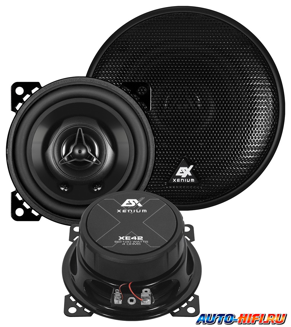 2-полосная коаксиальная акустика ESX XE42 2-полосная коаксиальная акустика ESX XE42