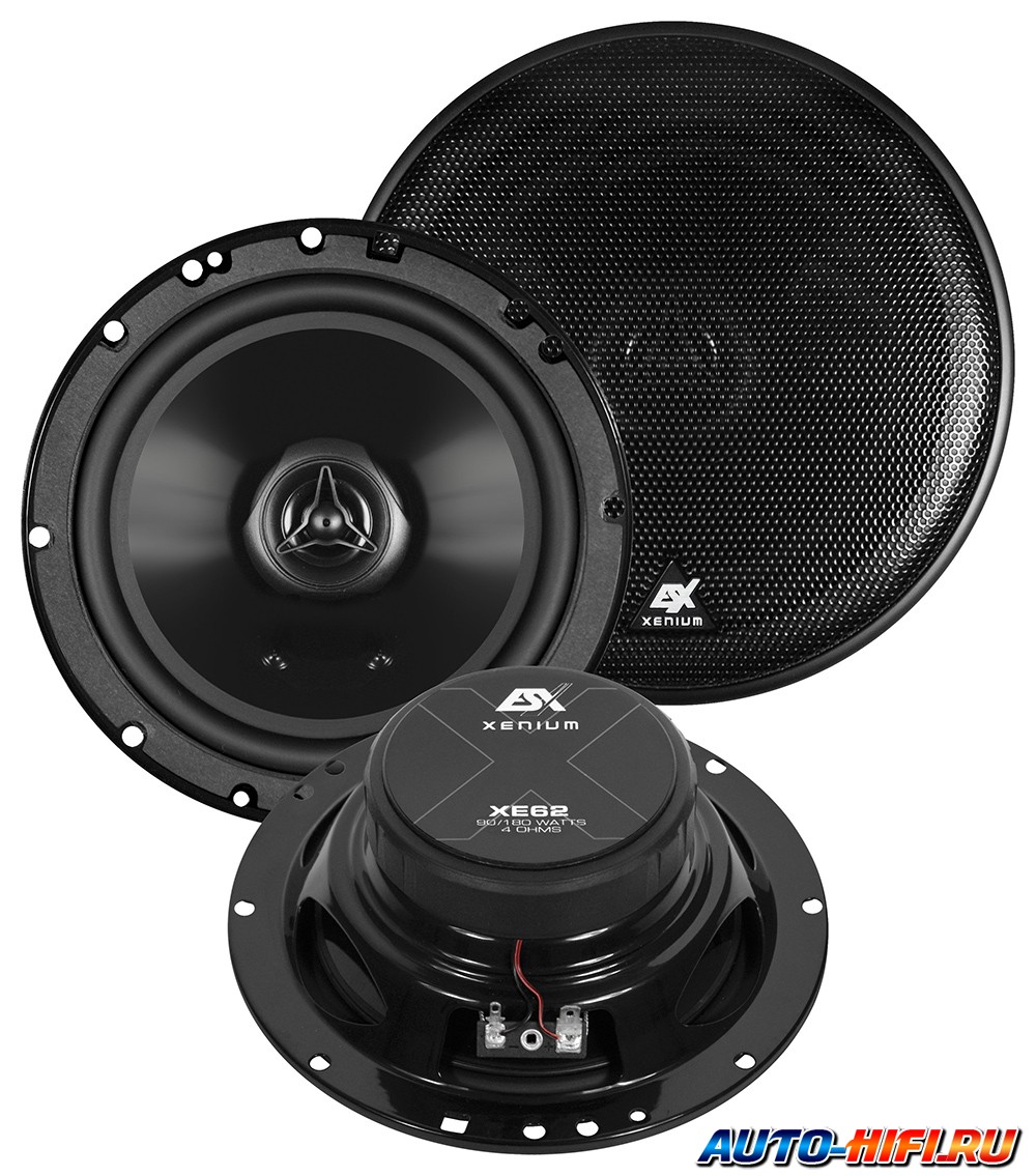2-полосная коаксиальная акустика ESX XE62 2-полосная коаксиальная акустика ESX XE62