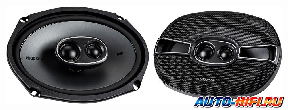 3-полосная коаксиальная акустика Kicker KSC6934 3-полосная коаксиальная акустика Kicker KSC6934