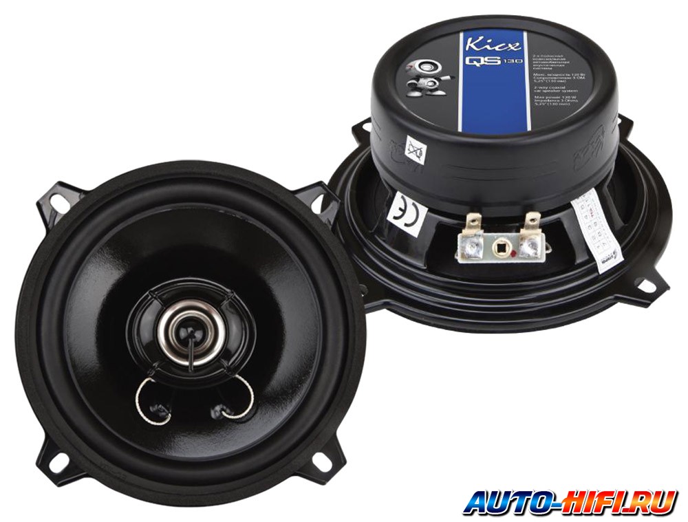 2-полосная коаксиальная акустика Kicx QS-130 2-полосная коаксиальная акустика Kicx QS-130