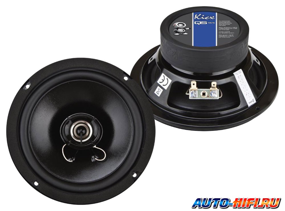 2-полосная коаксиальная акустика Kicx QS-165 2-полосная коаксиальная акустика Kicx QS-165