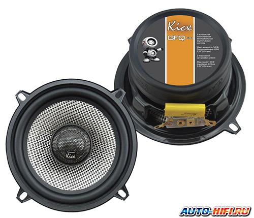 2-полосная коаксиальная акустика Kicx GFQ-130 2-полосная коаксиальная акустика Kicx GFQ-130