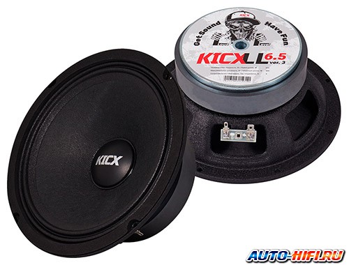 Среднечастотная акустика Kicx LL6.5 ver.3 (4 Ohm)