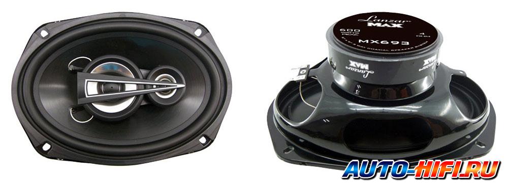 3-полосная коаксиальная акустика Lanzar MX693 3-полосная коаксиальная акустика Lanzar MX693