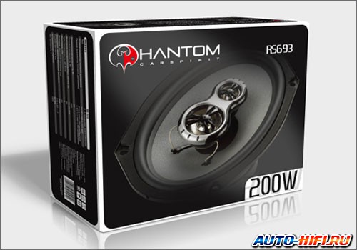 3-полосная коаксиальная акустика Phantom RS-693 3-полосная коаксиальная акустика Phantom RS-693