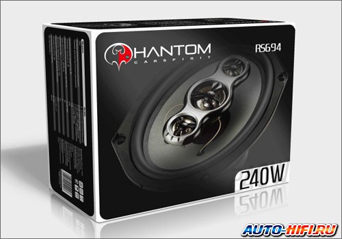 4-полосная коаксиальная акустика Phantom RS-694 4-полосная коаксиальная акустика Phantom RS-694