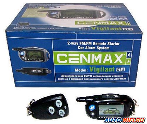 Инструкция Сигнализации Cenmax Vigilant St-5 Инструкция Сигнализации Cenmax Vigilant St-5