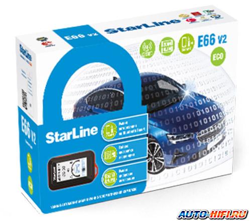 Автосигнализация StarLine E66 v2 ECO GSM