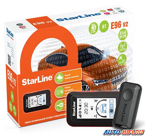 Автосигнализация StarLine E96 v2 BT 2CAN+4LIN 2SIM GSM GPS