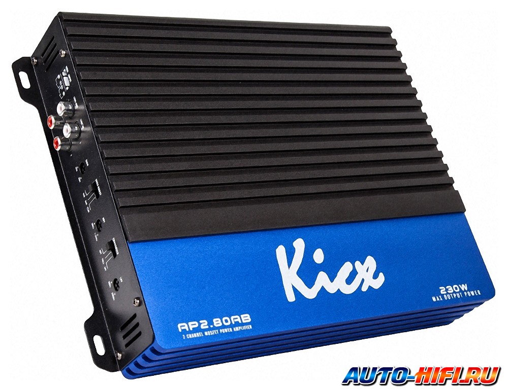 2-канальный усилитель Kicx AP 2.80AB 2-канальный усилитель Kicx AP 2.80AB