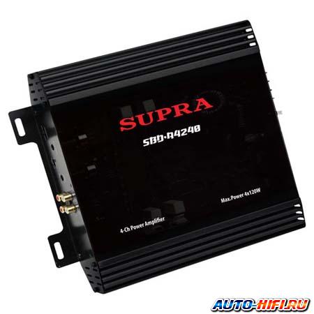 4-канальный усилитель Supra SBD-A4240 4-канальный усилитель Supra SBD-A4240