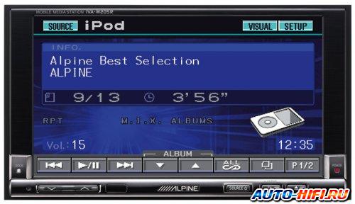 Автомагнитола Alpine IVA-W205R Автомагнитола Alpine IVA-W205R