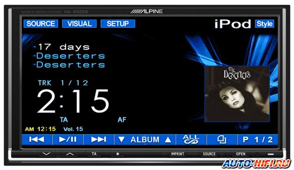 Автомагнитола Alpine IVA-W502R