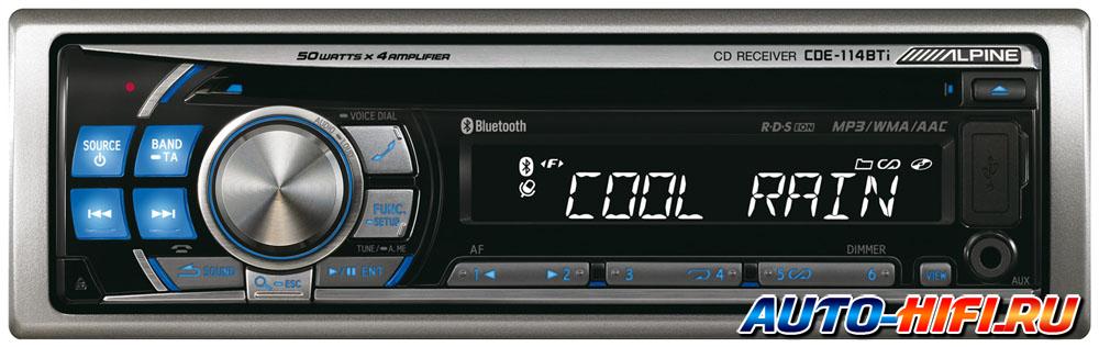 Автомагнитола Alpine CDE-114BTi Автомагнитола Alpine CDE-114BTi