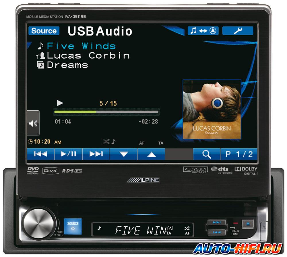 Автомагнитола Alpine IVA-D511RB Автомагнитола Alpine IVA-D511RB