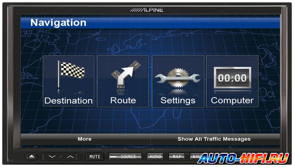 Автомагнитола Alpine INA-W910R Автомагнитола Alpine INA-W910R