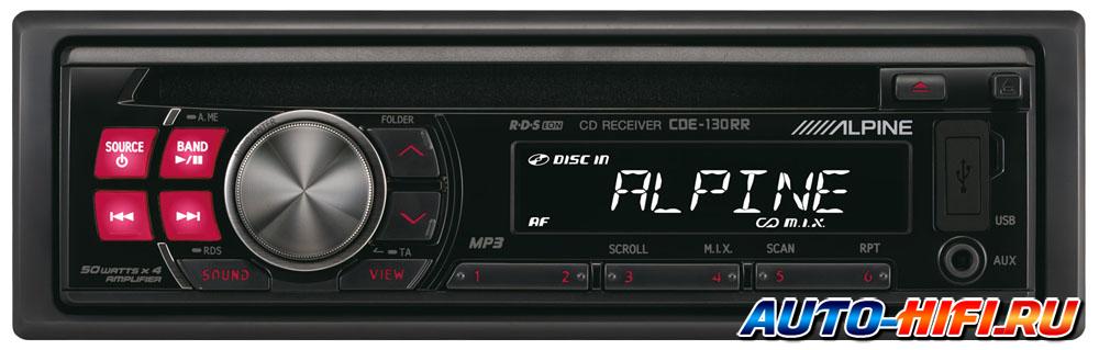Автомагнитола Alpine CDE-130RR Автомагнитола Alpine CDE-130RR