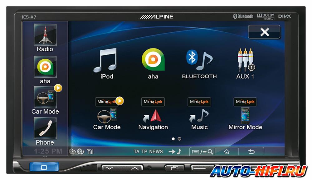 Автомагнитола Alpine ICS-X7 Автомагнитола Alpine ICS-X7