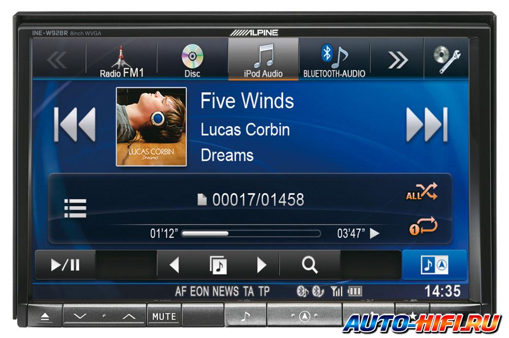 Автомагнитола Alpine INE-W928R Автомагнитола Alpine INE-W928R