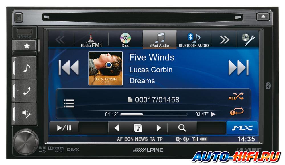 Автомагнитола Alpine IVE-W535BT Автомагнитола Alpine IVE-W535BT