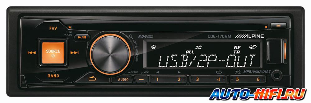 Автомагнитола Alpine CDE-170RM Автомагнитола Alpine CDE-170RM