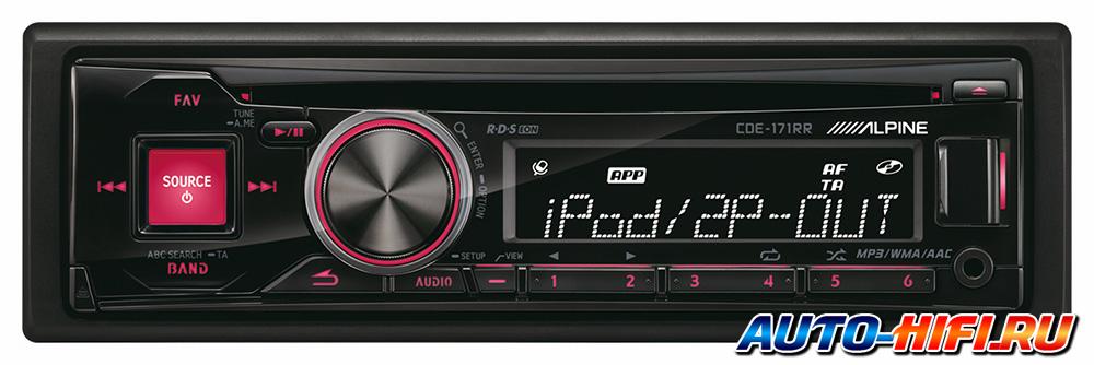 Автомагнитола Alpine CDE-171RR Автомагнитола Alpine CDE-171RR
