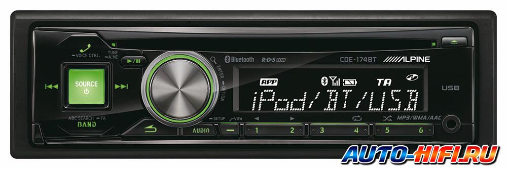 Автомагнитола Alpine CDE-174BT Автомагнитола Alpine CDE-174BT