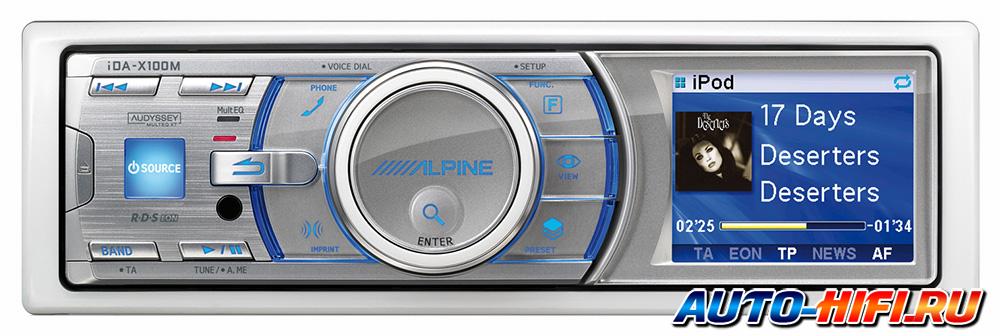 Морская магнитола Alpine iDA-X100M Морская магнитола Alpine iDA-X100M