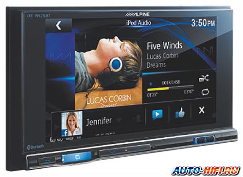 Автомагнитола Alpine iXE-W475BT Автомагнитола Alpine iXE-W475BT
