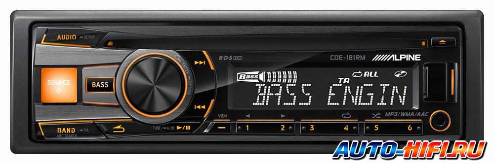 Автомагнитола Alpine CDE-181RM Автомагнитола Alpine CDE-181RM