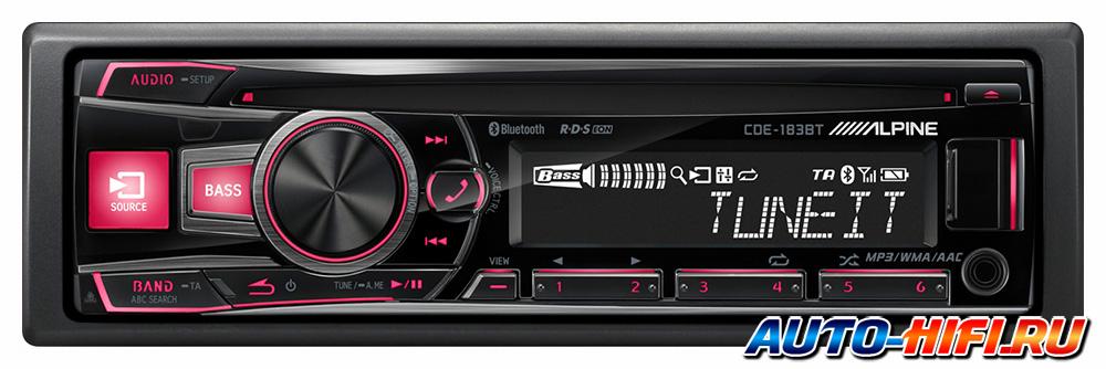 Автомагнитола Alpine CDE-183BT Автомагнитола Alpine CDE-183BT