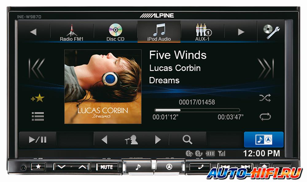 Автомагнитола Alpine INE-W987D Автомагнитола Alpine INE-W987D