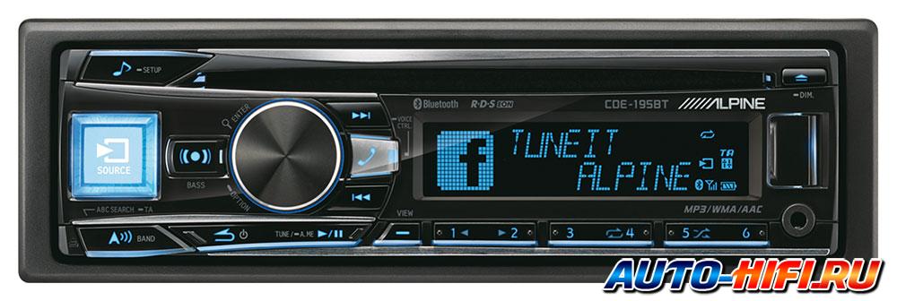 Автомагнитола Alpine CDE-195BT Автомагнитола Alpine CDE-195BT