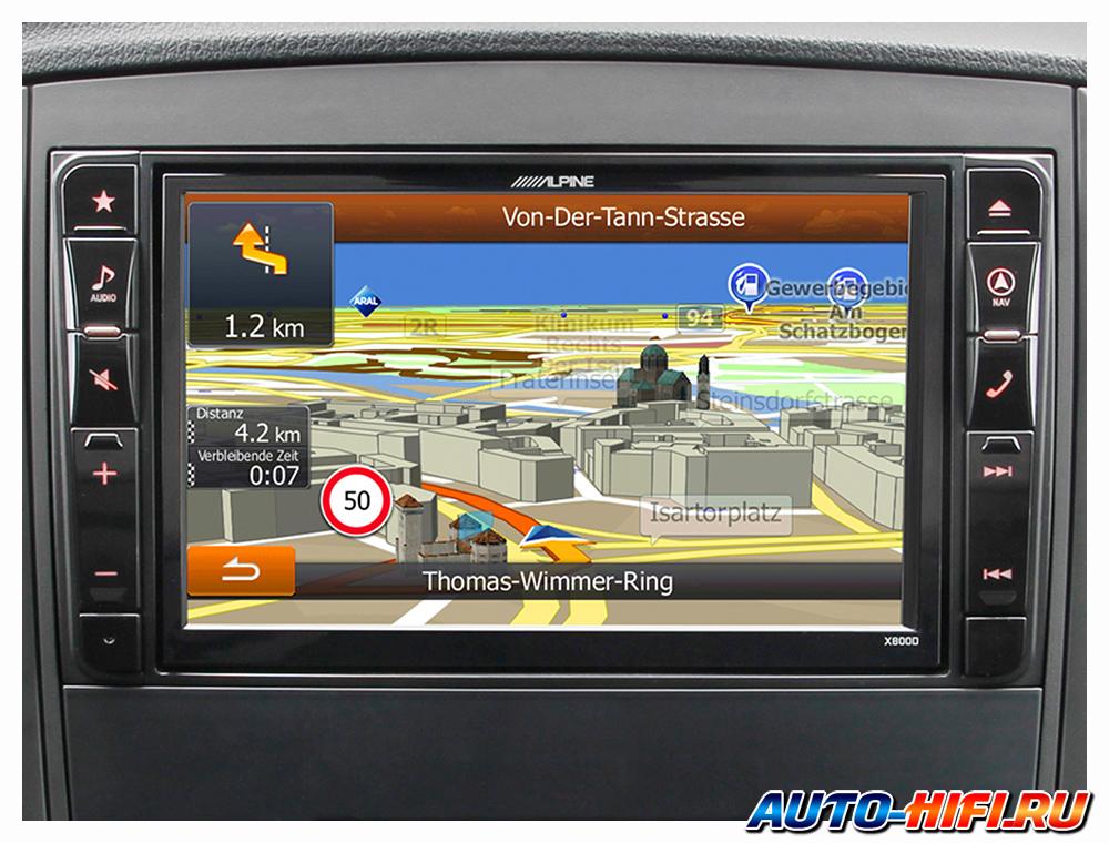 Автомагнитола Alpine X800D-V447 Автомагнитола Alpine X800D-V447