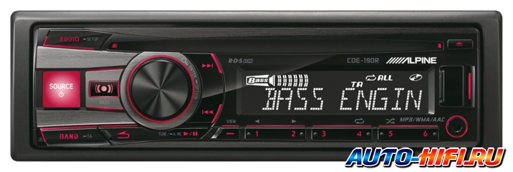 Автомагнитола Alpine CDE-190R Автомагнитола Alpine CDE-190R