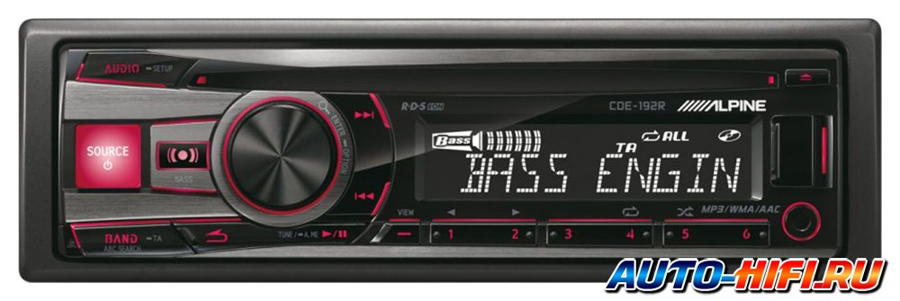 Автомагнитола Alpine CDE-192R Автомагнитола Alpine CDE-192R