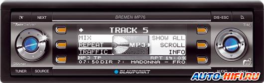 Автомагнитола Blaupunkt Bremen MP76 Автомагнитола Blaupunkt Bremen MP76