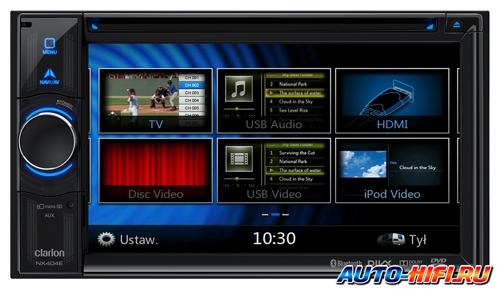 Автомагнитола Clarion NX404E Автомагнитола Clarion NX404E