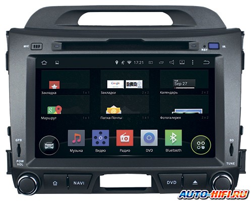 Автомагнитола InCar AHR-1881 Автомагнитола InCar AHR-1881