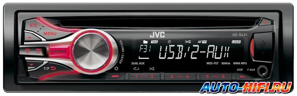 Автомагнитола JVC KD-R431E Автомагнитола JVC KD-R431E
