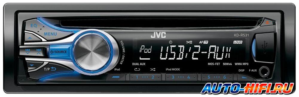 Автомагнитола JVC KD-R531E Автомагнитола JVC KD-R531E