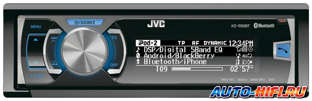 Автомагнитола JVC KD-R90BT Автомагнитола JVC KD-R90BT