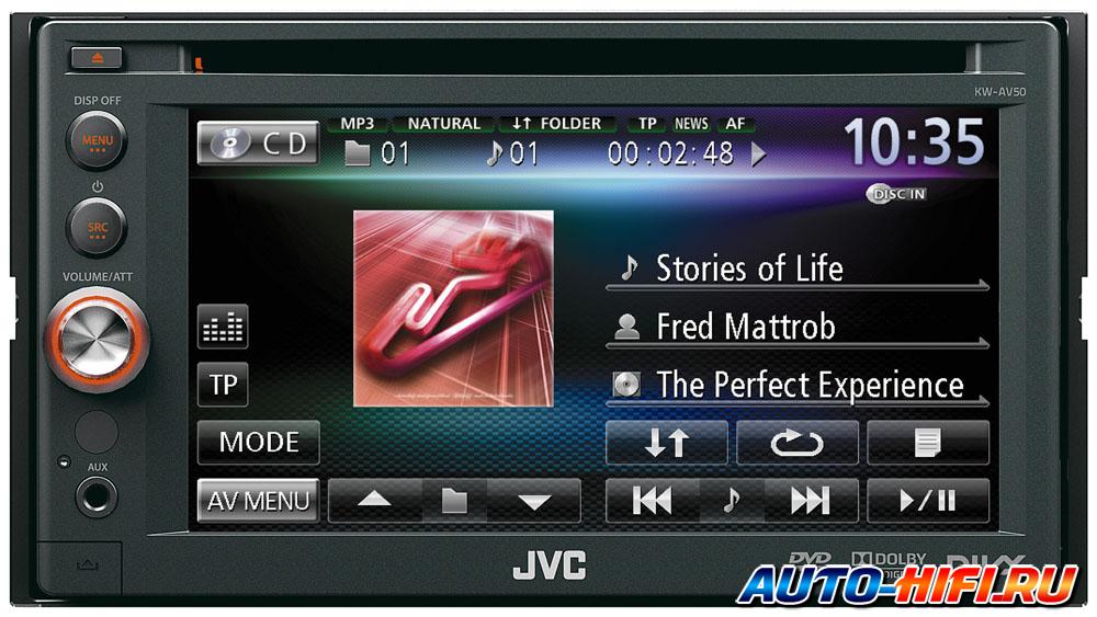 Автомагнитола JVC KW-AV50EE Автомагнитола JVC KW-AV50EE
