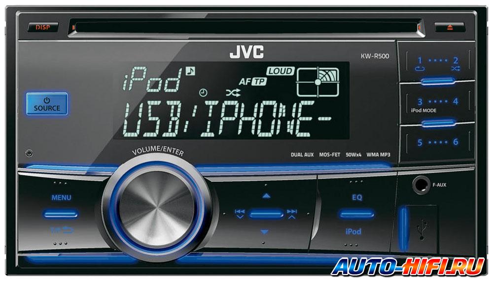 Автомагнитола JVC KW-R500 Автомагнитола JVC KW-R500