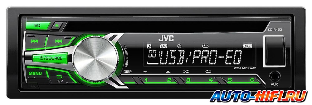 Автомагнитола JVC KD-R453E Автомагнитола JVC KD-R453E