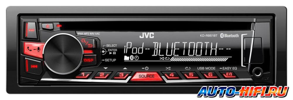 Автомагнитола JVC KD-R861BTE Автомагнитола JVC KD-R861BTE