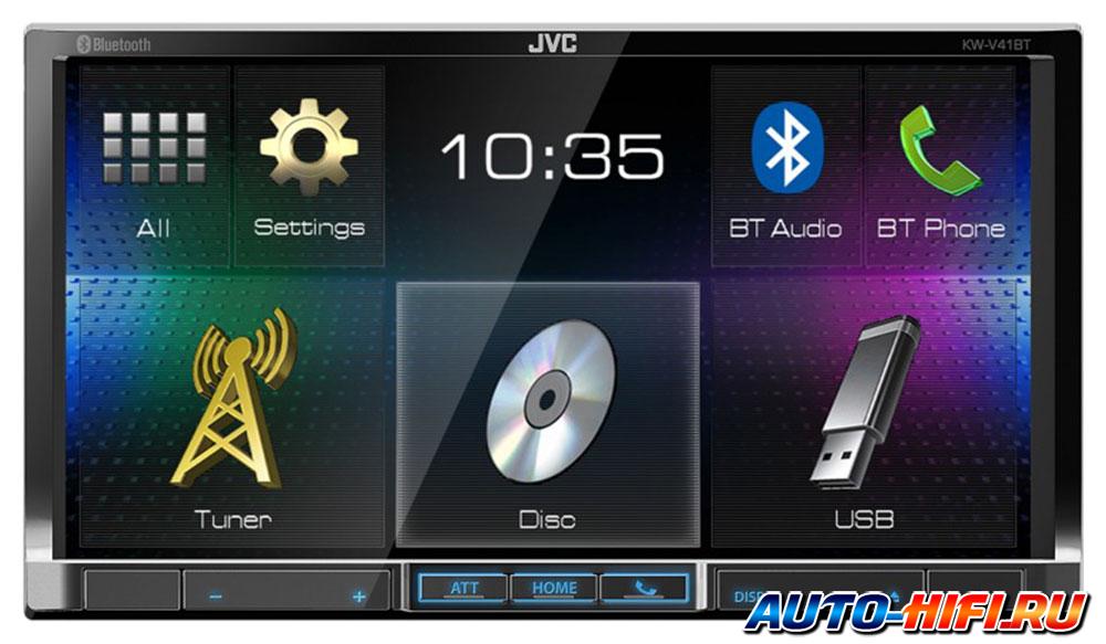 Автомагнитола JVC KW-V41BTEE Автомагнитола JVC KW-V41BTEE