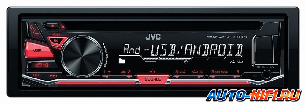 Автомагнитола JVC KD-R471E Автомагнитола JVC KD-R471E