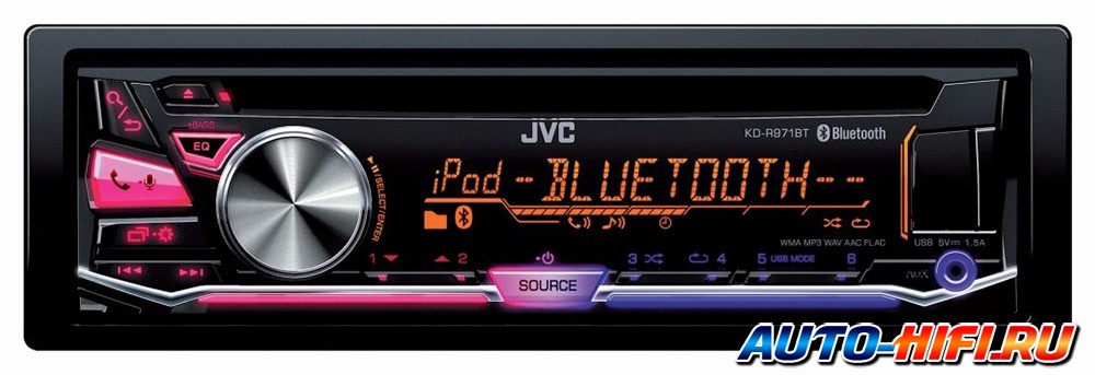Автомагнитола JVC KD-R971BTE Автомагнитола JVC KD-R971BTE